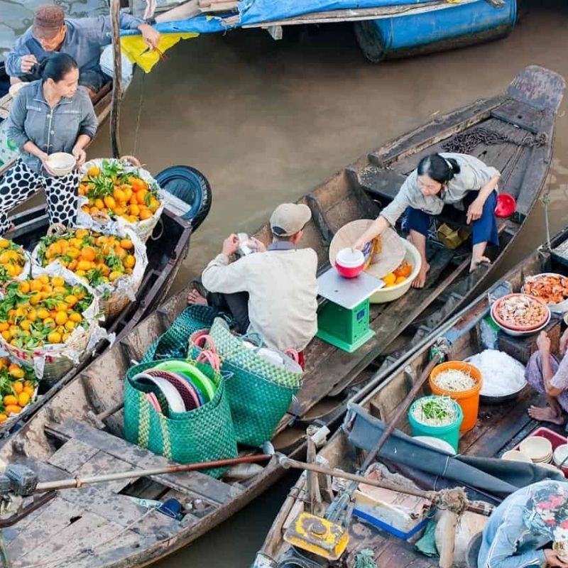 Floating Market Ho Chi Minh