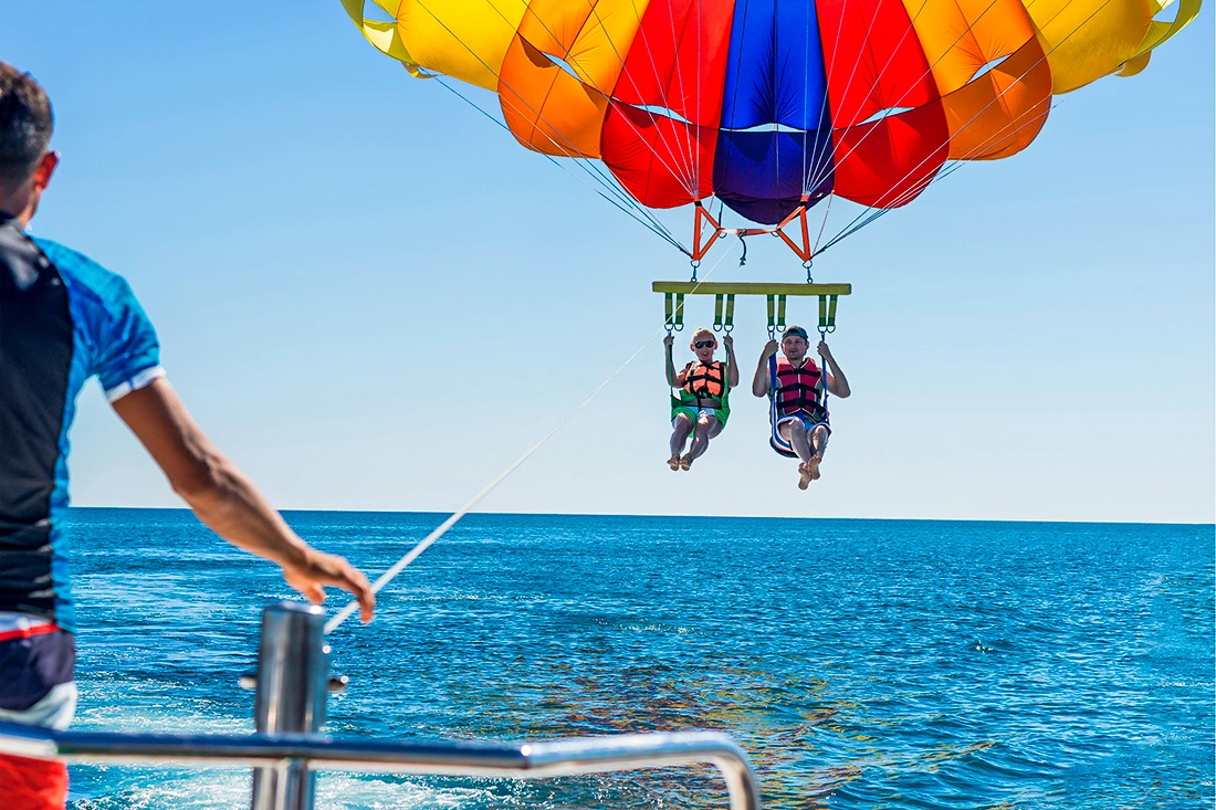 Your experience at Clearwater Parasailing