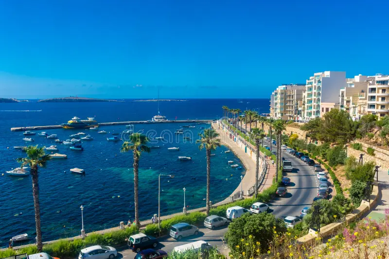 Bugibba Seafront District