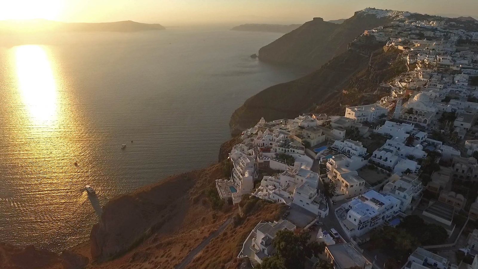 Fira Caldera Path