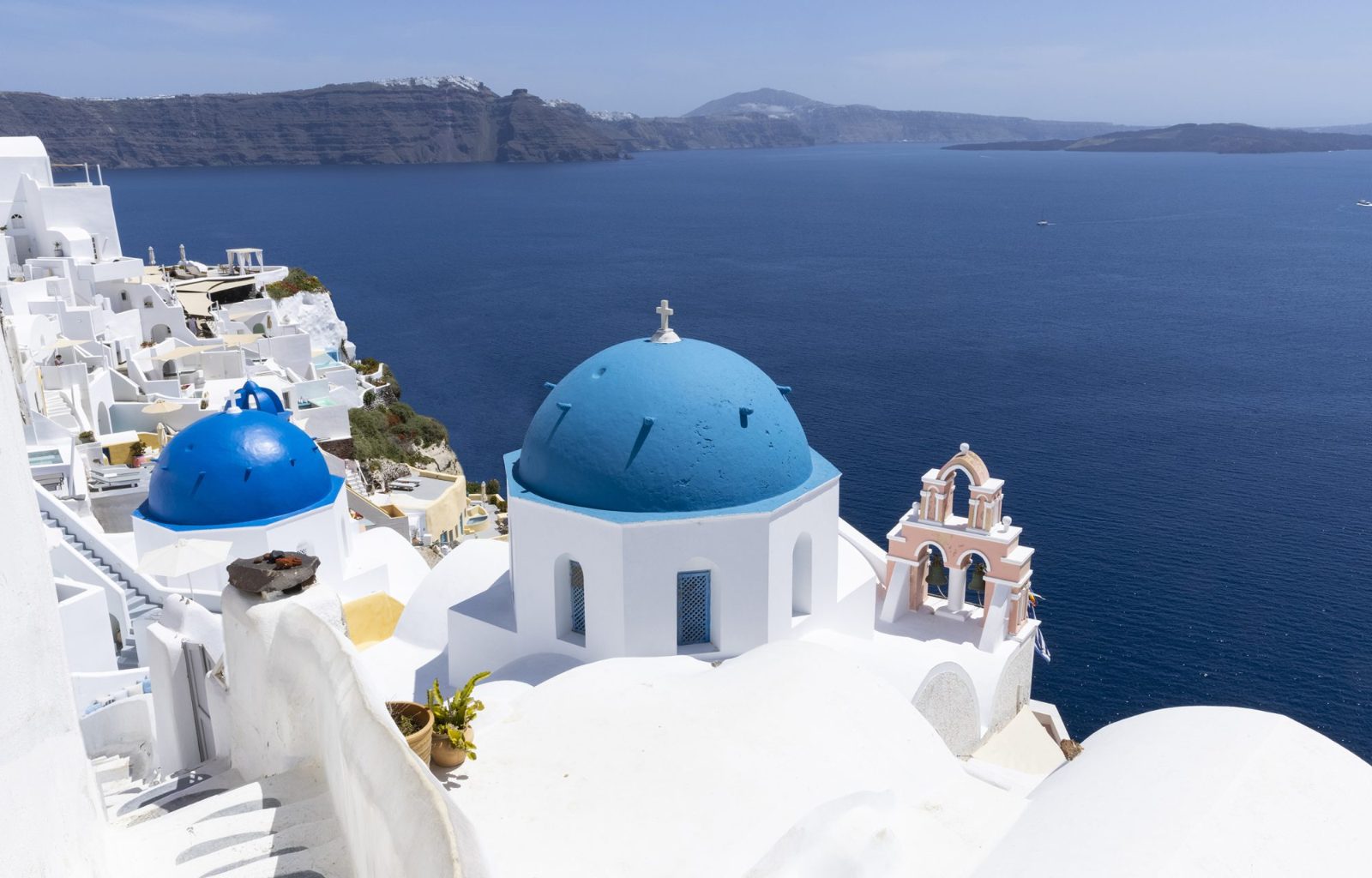 Oia Blue Domes