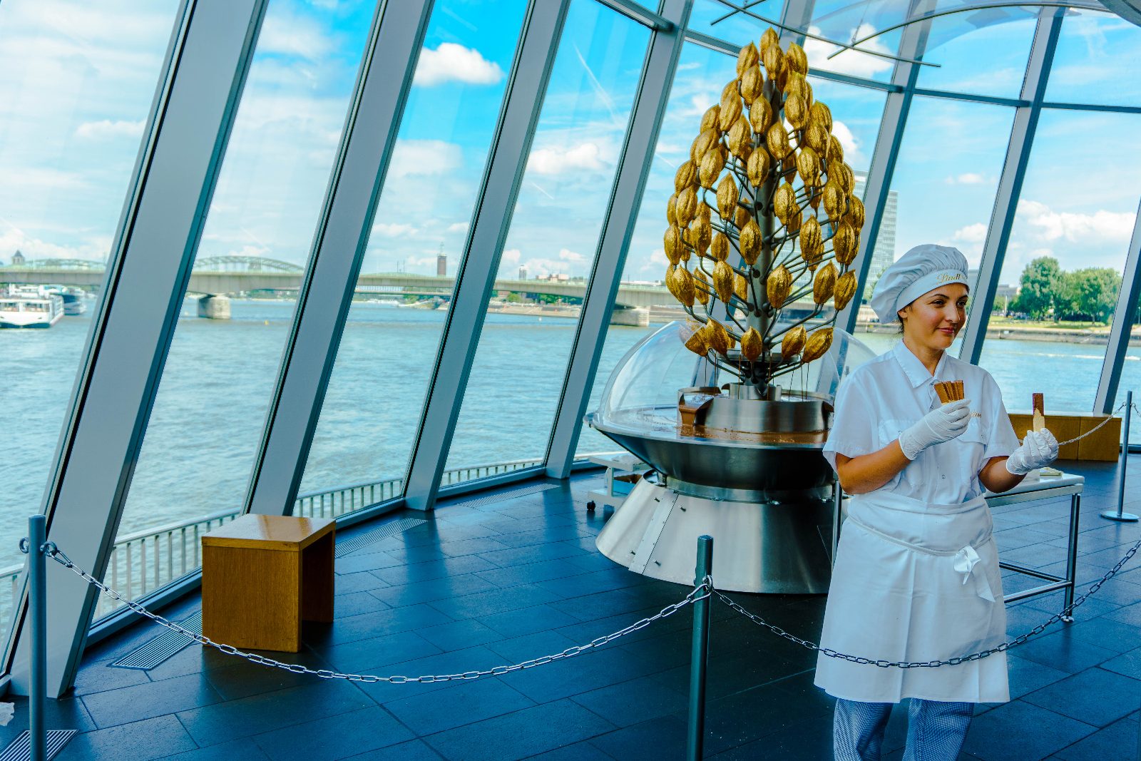 Golden Chocolate Fountain