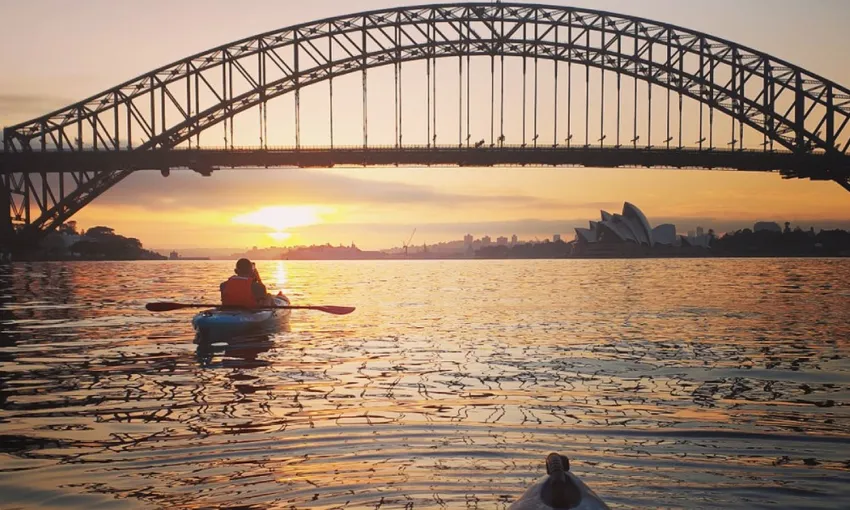 Sunrise Kayaking Sydney Harbour Experience