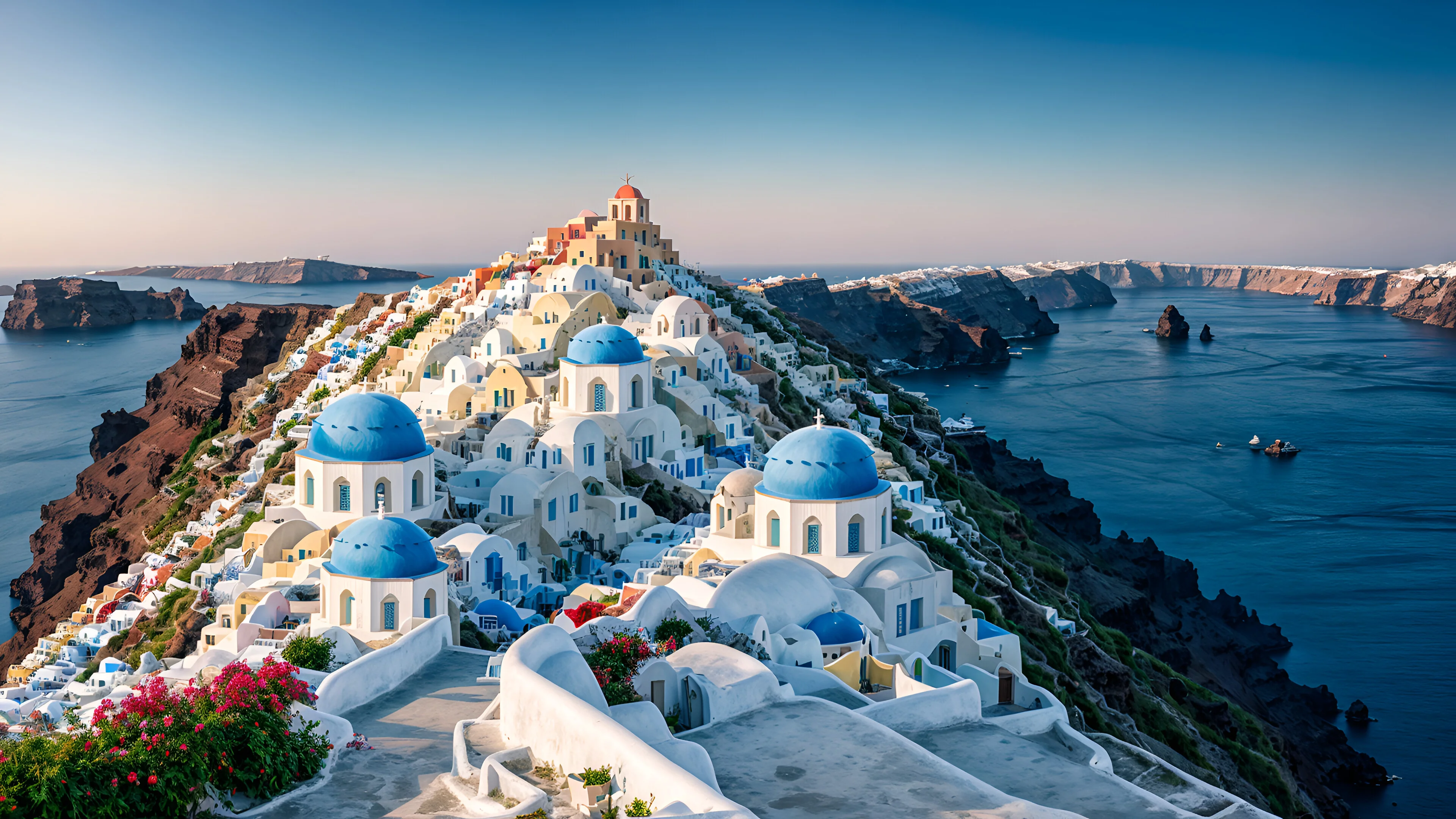 Boat Tour Santorini Caldera Experience