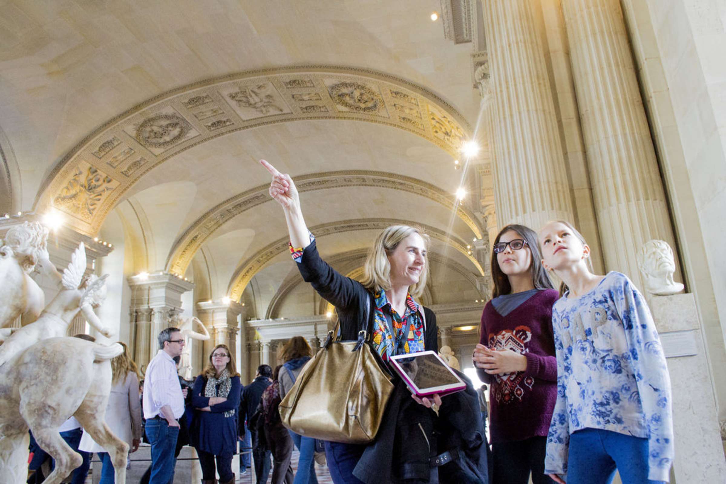 Visita guiada al Louvre para niños