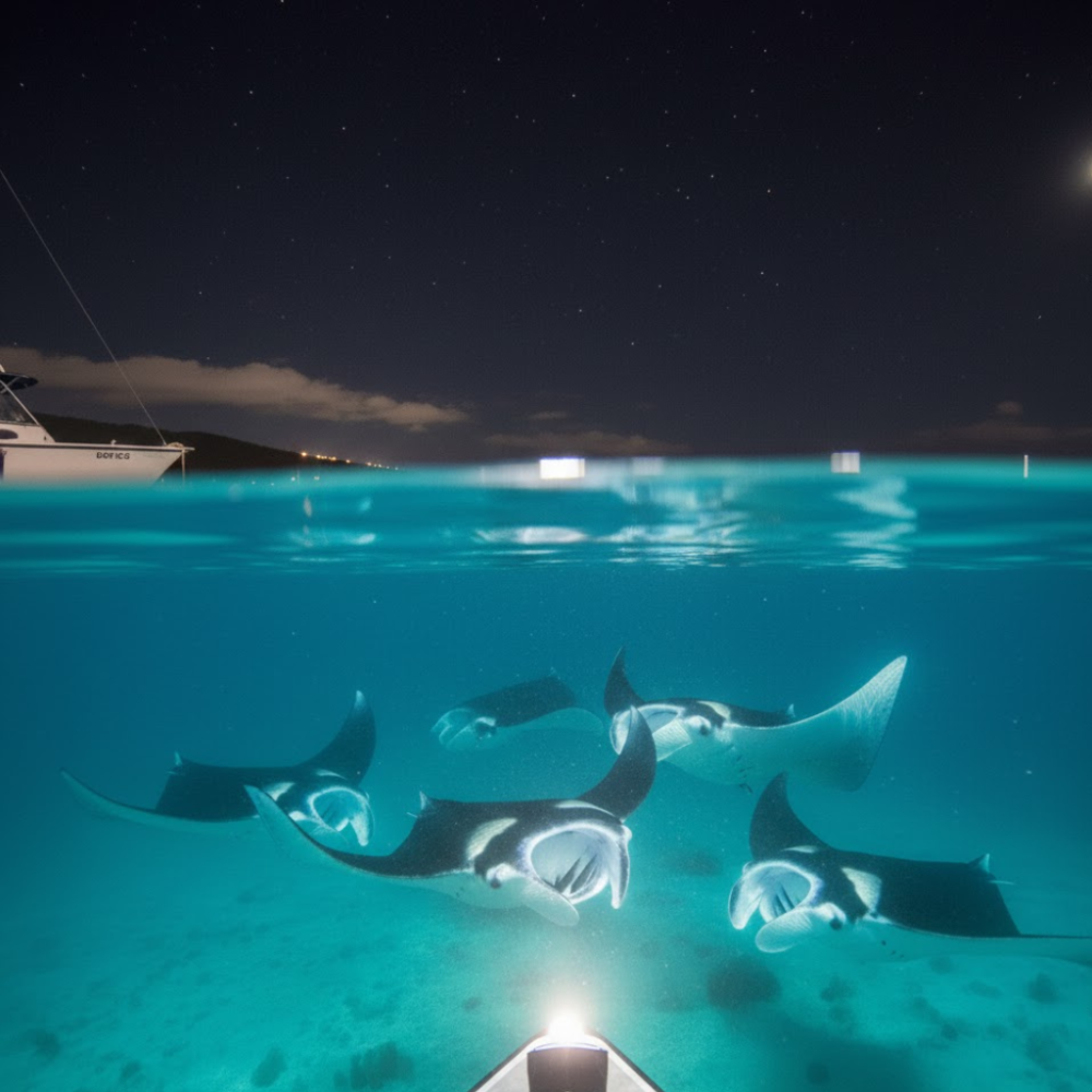 Where to Swim With Manta Rays in Hawaii