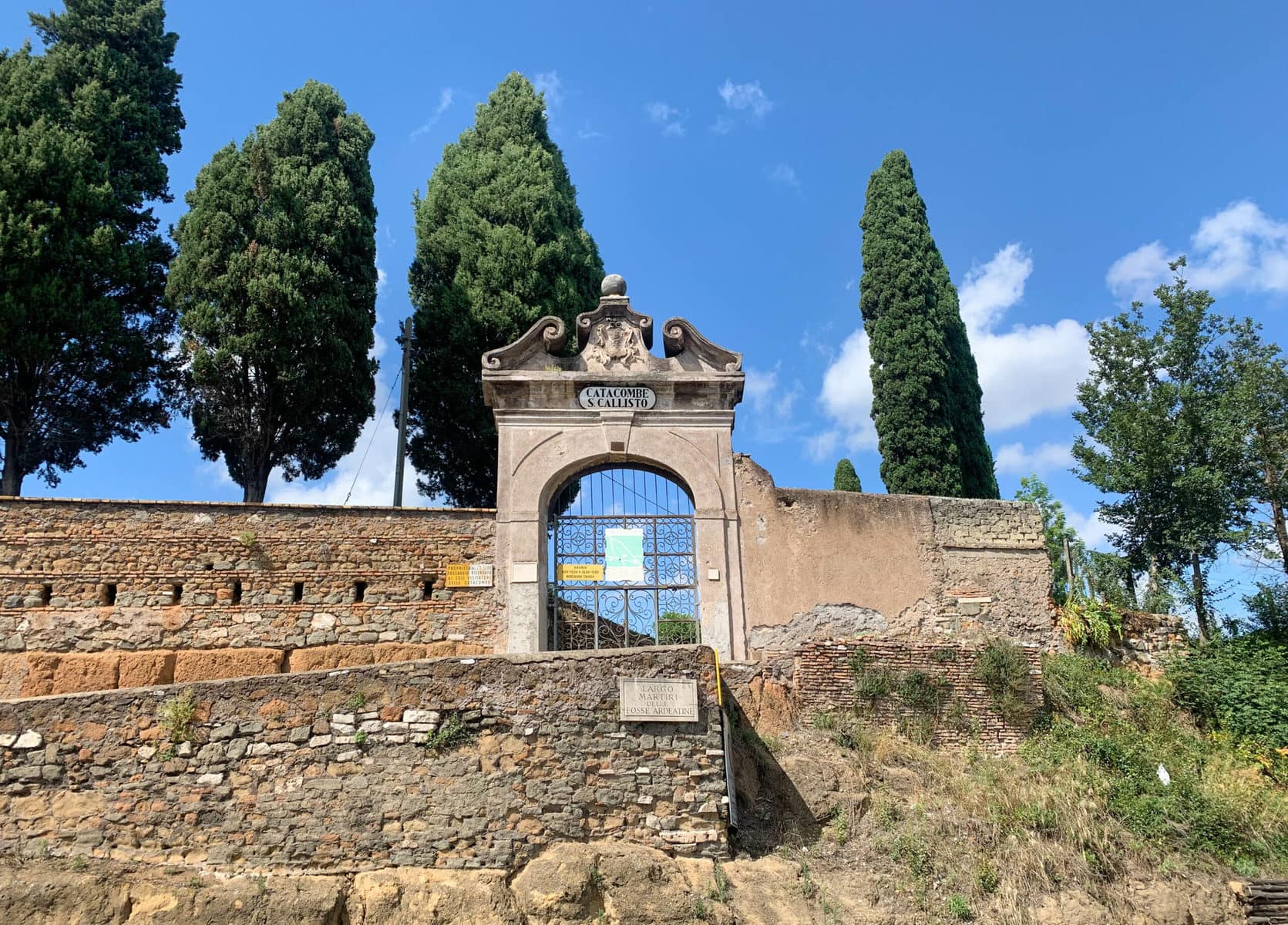Rome Catacombs San Callisto