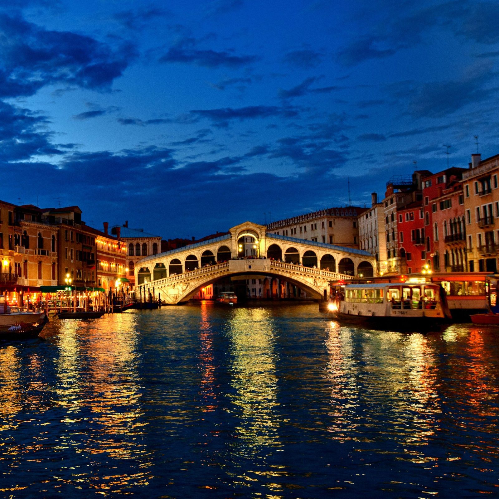 Gondola Ride Venice at Night