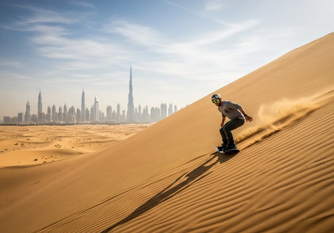 Dune Bashing and Sandboarding