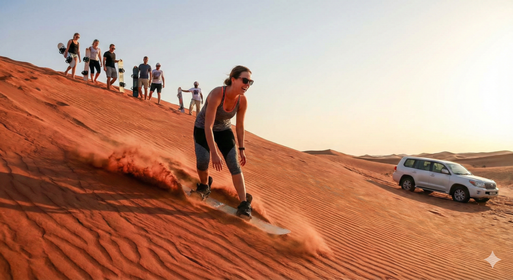 Lahbab Sandboarding Slopes