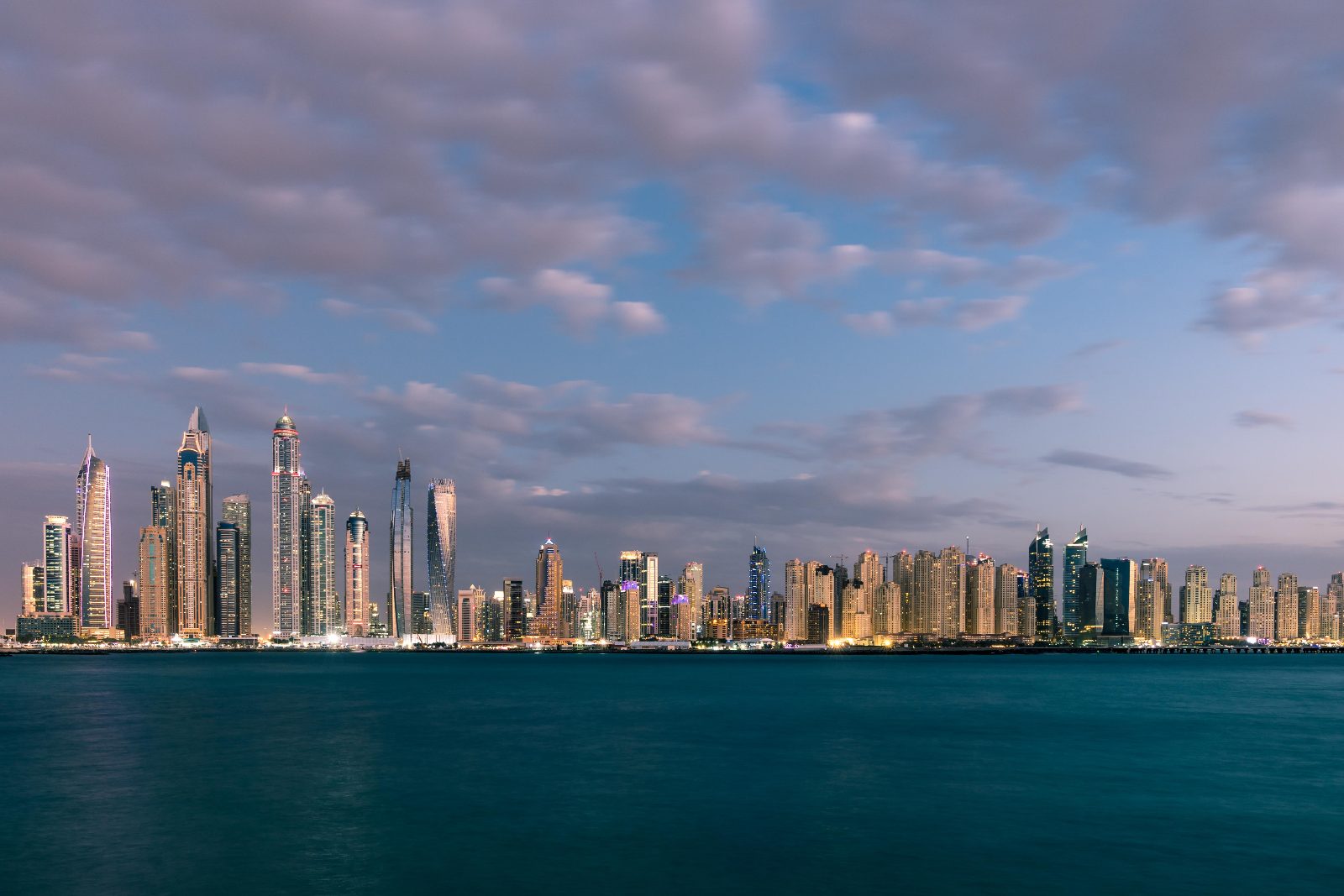 Dubai Marina Skyline
