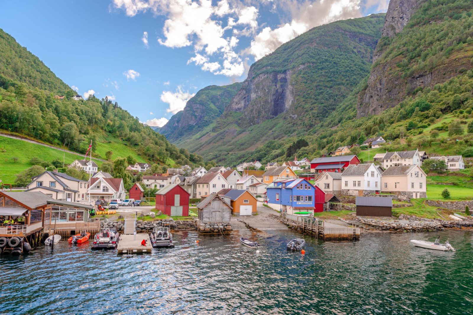 Undredal Village Waterfront