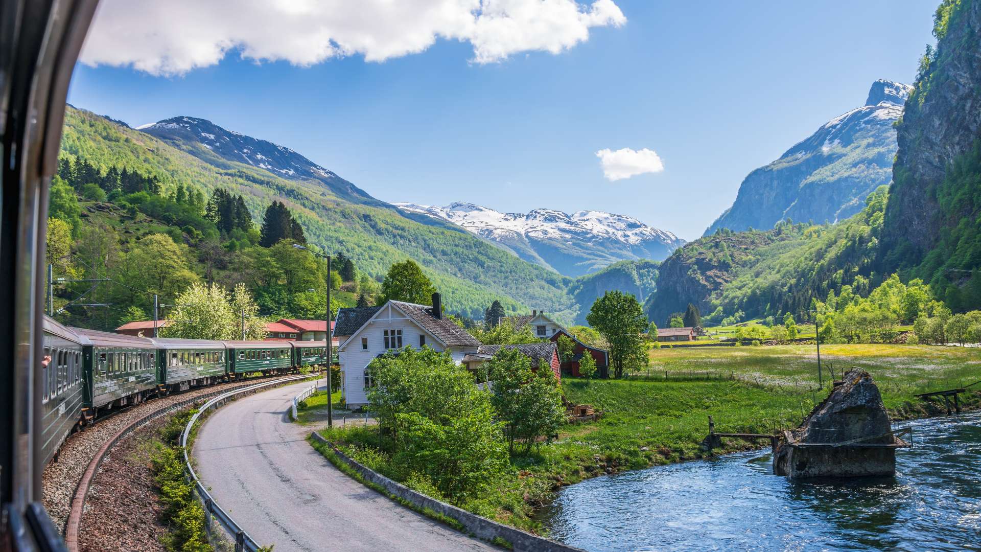 The Flåmsbana Scenic Descent
