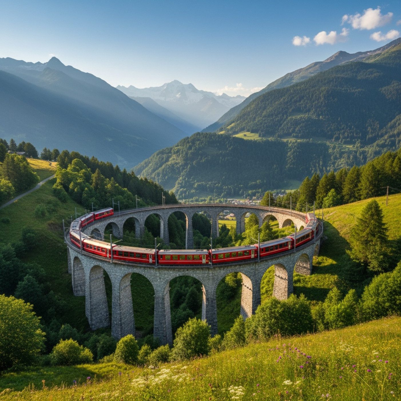 Brusio Spiral Viaduct