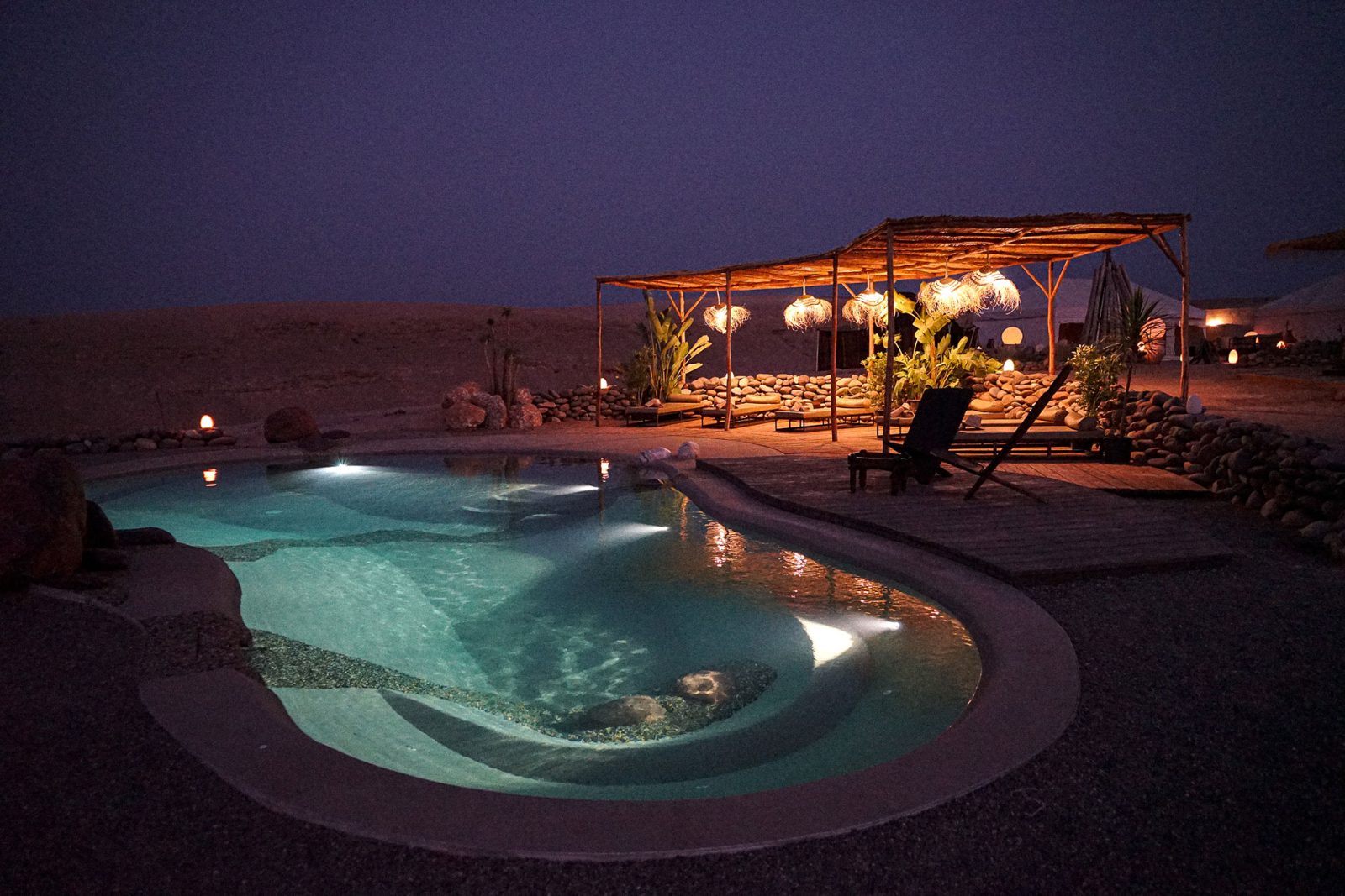 Inara Camp Infinity Pool