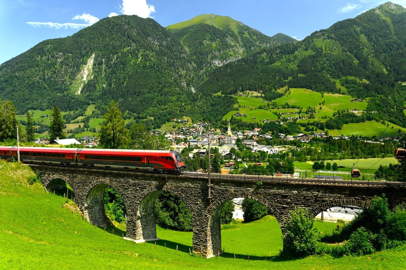 Train Journey from Vienna