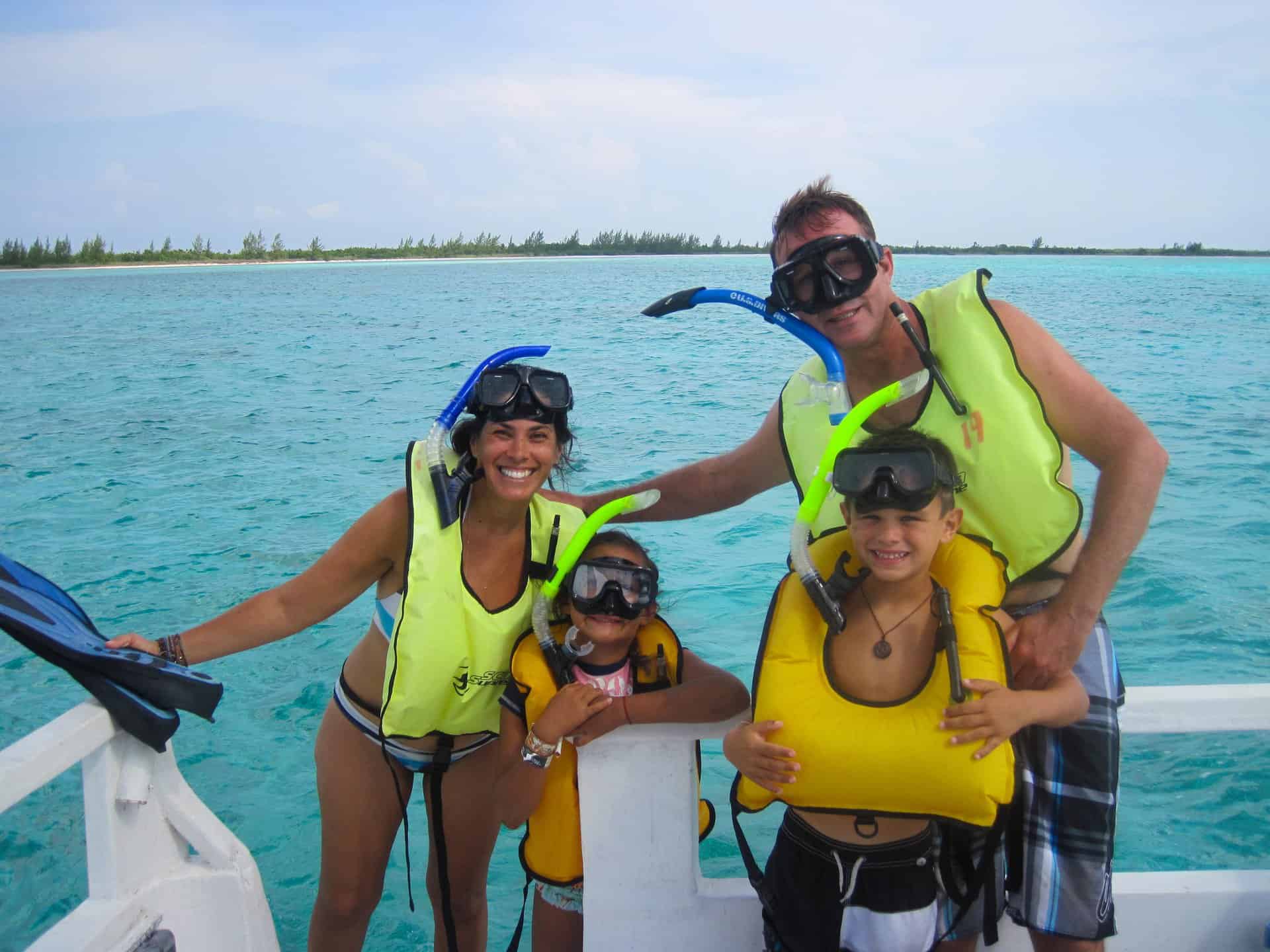 Snorkeling in Cozumel With Kids