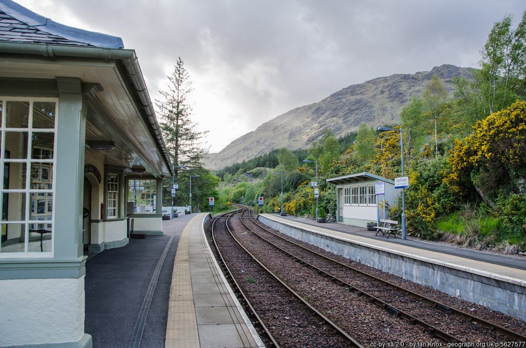 Glenfinnan Station Platform