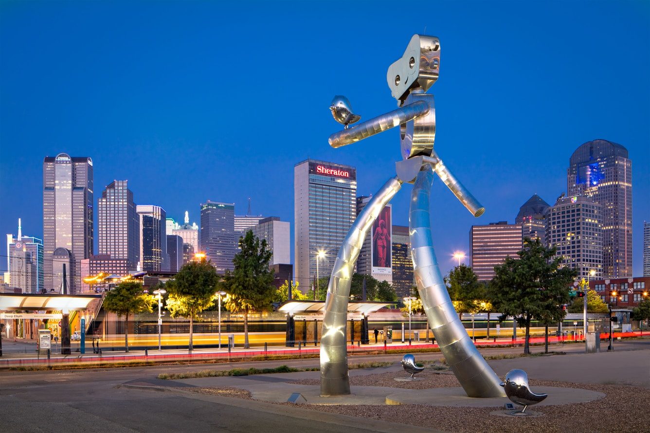 Traveling Man Sculptures