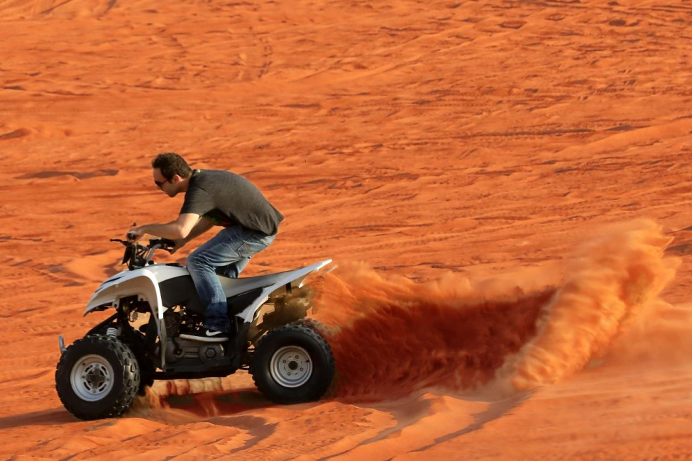 Lahbab Red Dunes Quad Bike Tracks
