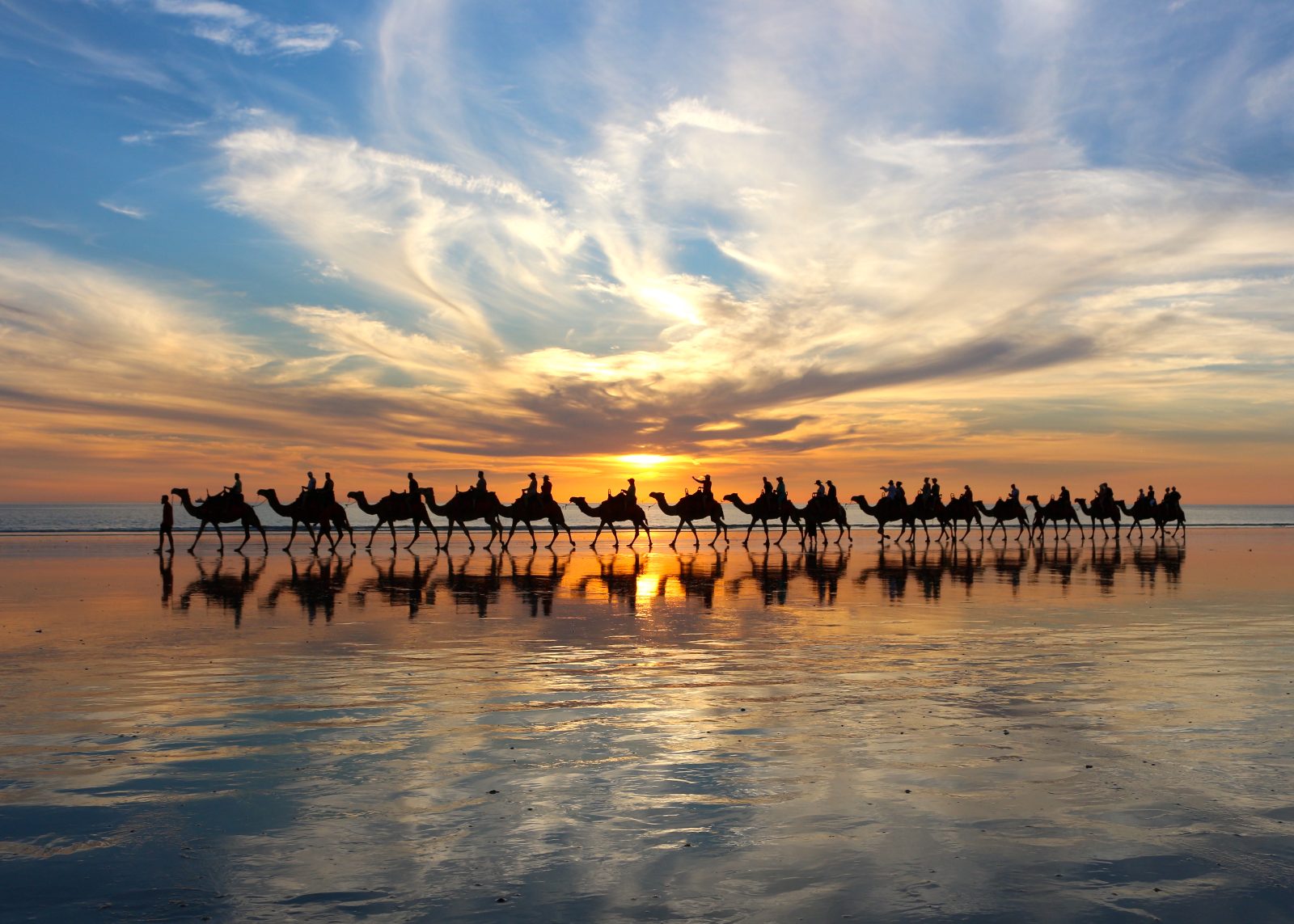 Cable Beach Camel Rides Photos