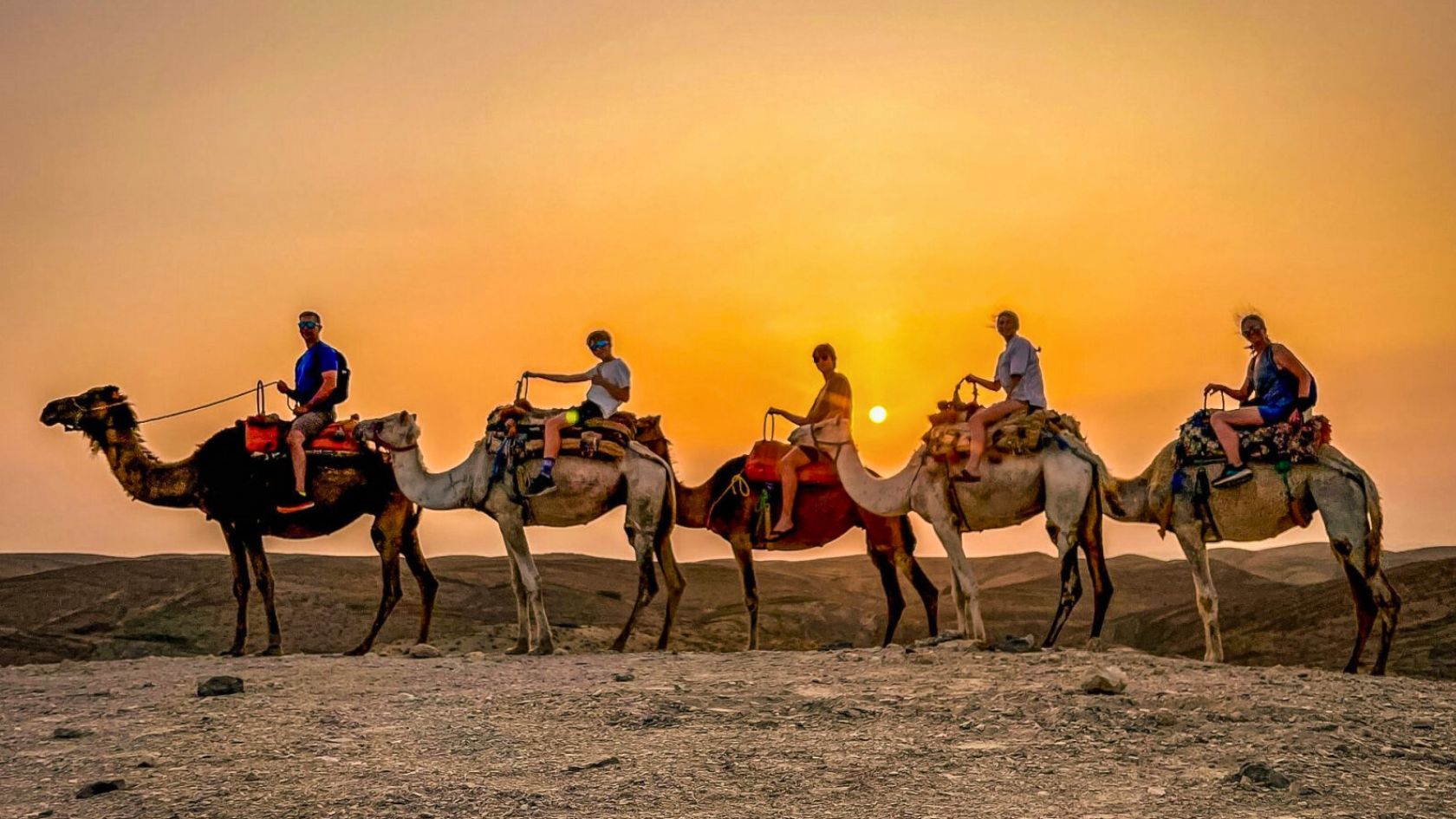 Sunset Camel Ridge