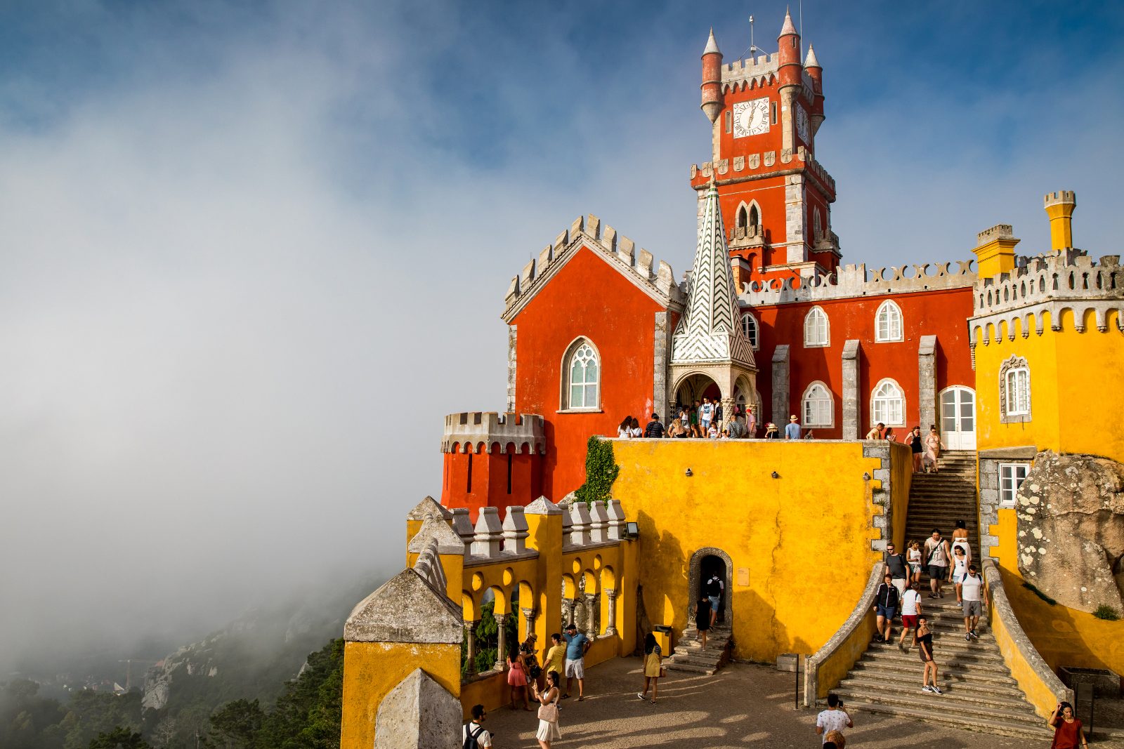 Parking Near Pena Palace Sintra