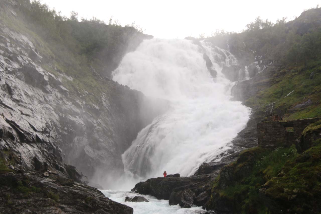 Kjosfossen Waterfall