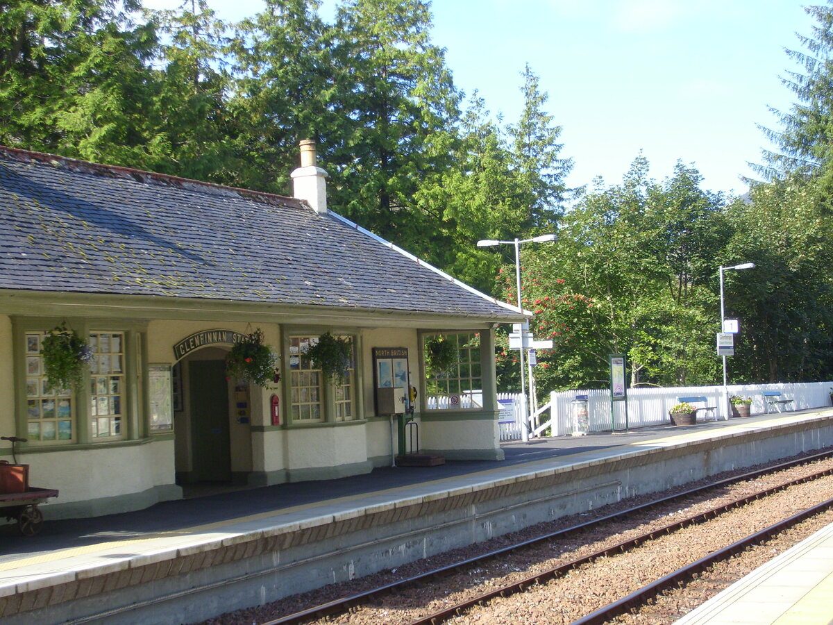 Glenfinnan Station Museum Platform