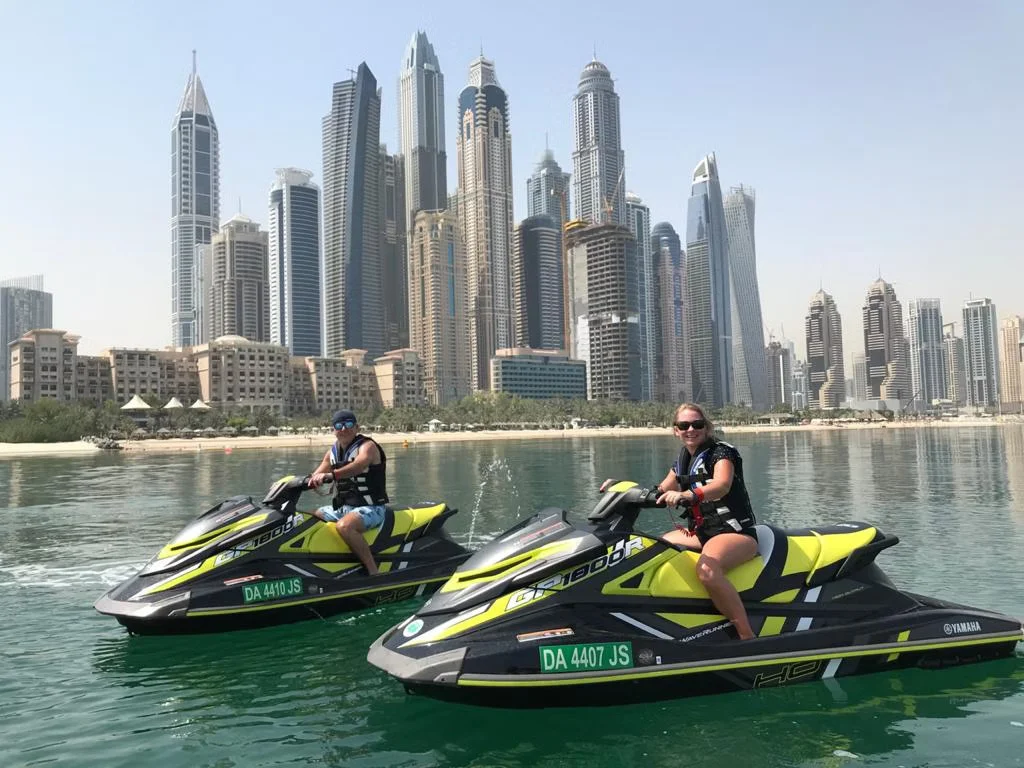 Dubai Marina Skyline Lagoon