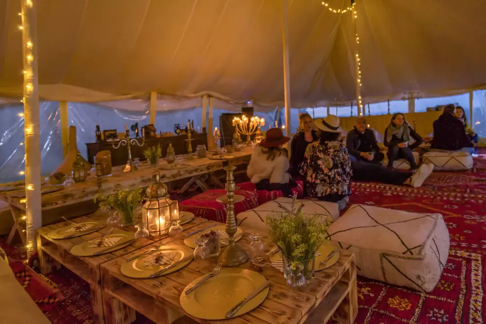 Berber Dining Tent Terrace