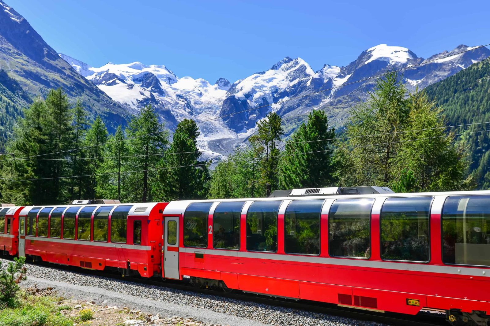 Board the Bernina Express