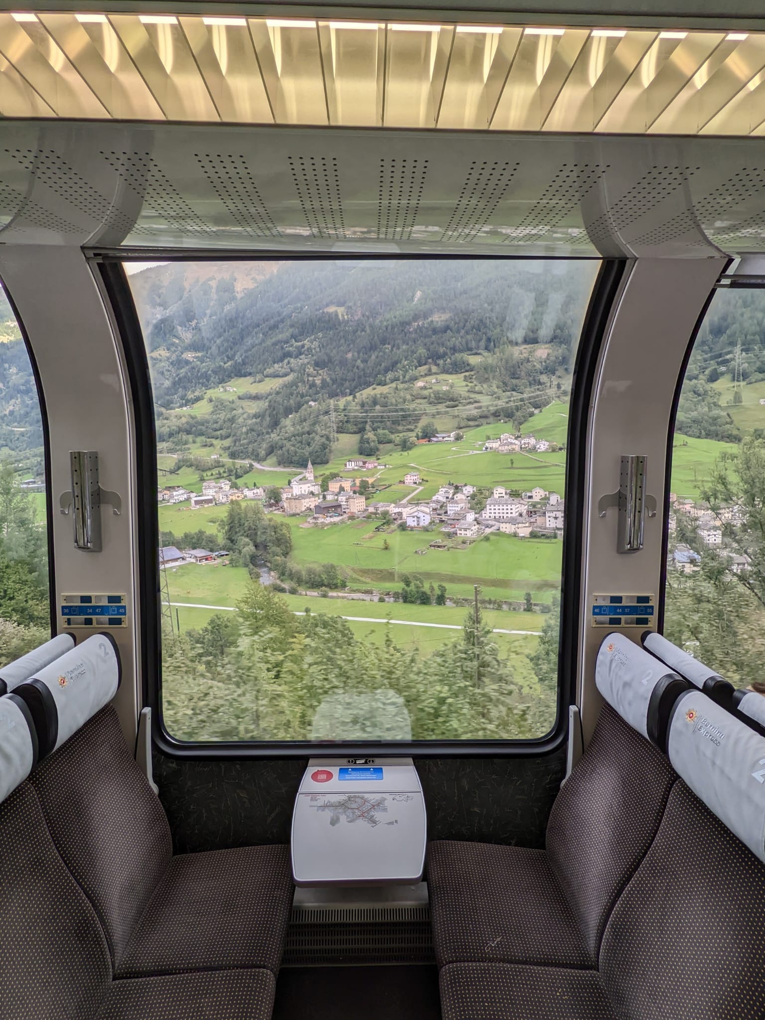 Scenic Train From Milan to Swiss Alps