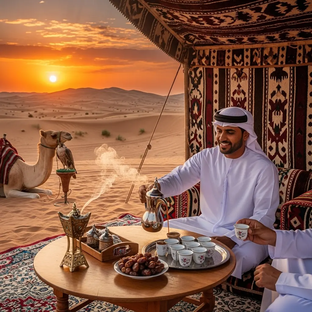 Refreshments in the Camp