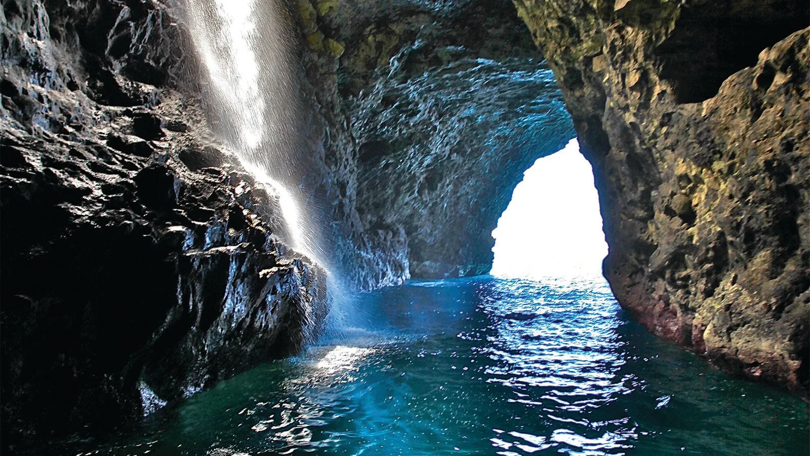 Secluded Sea Caves