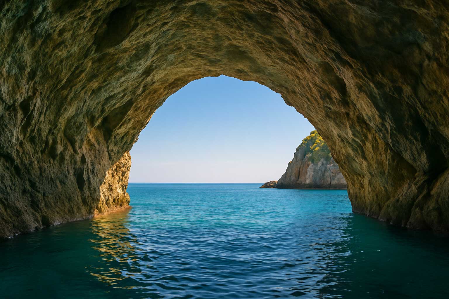 Nausicaa Cave Entrance