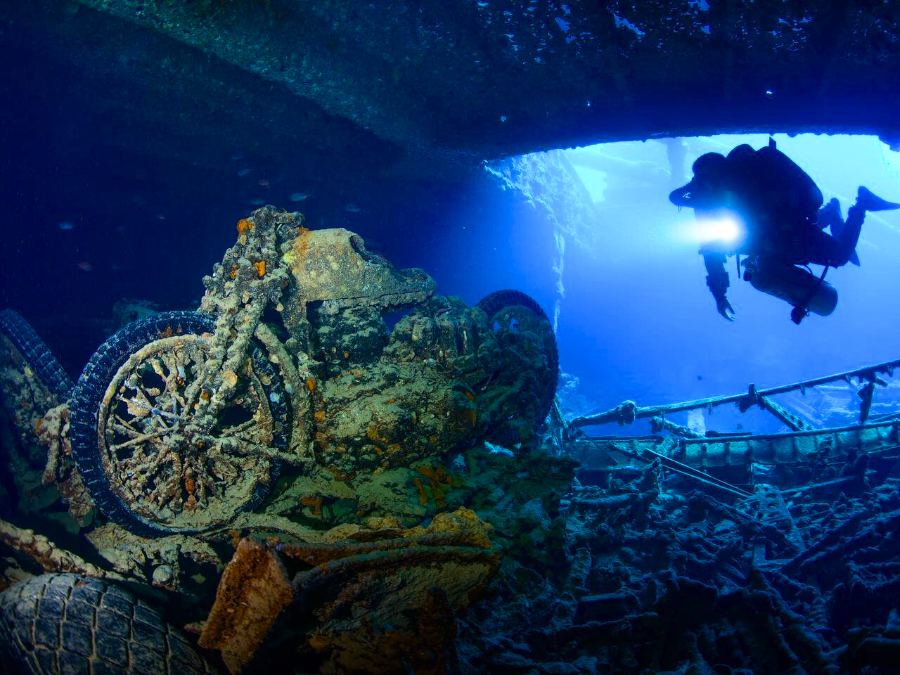 SS Thistlegorm Bow