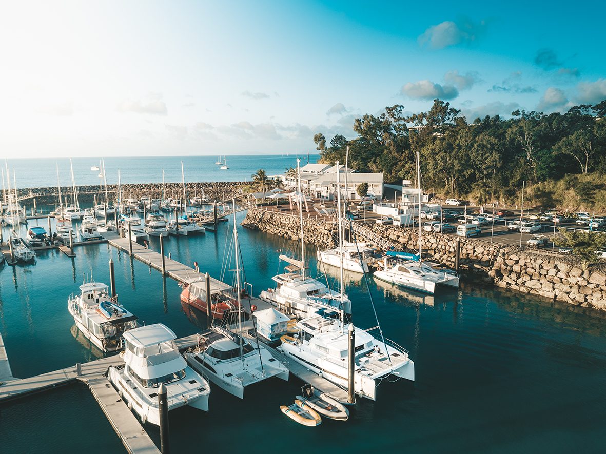 Coral Sea Marina Boardwalk