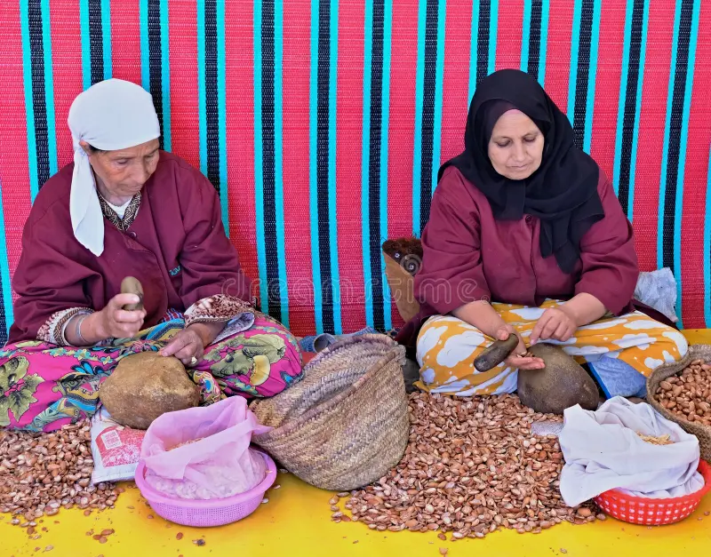 Argan Oil Cooperative Visit