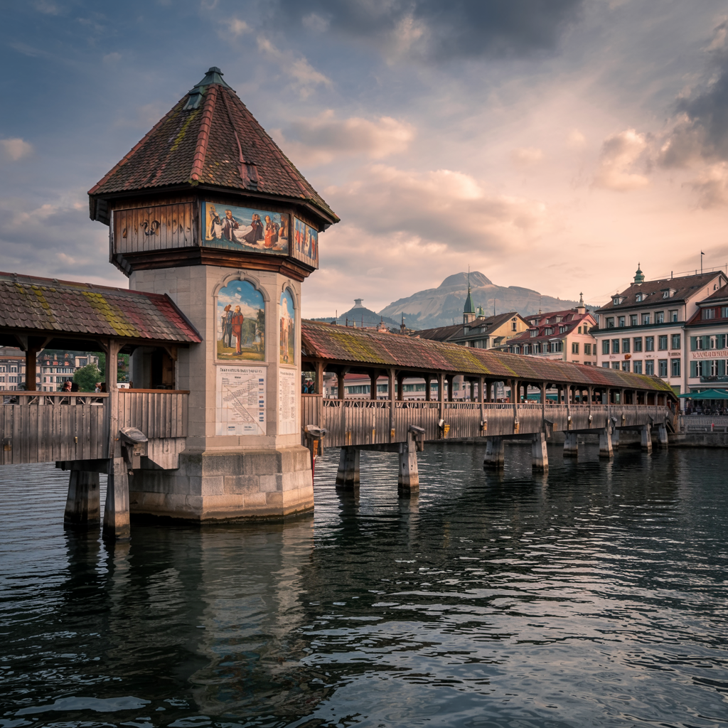 Kapellbrücke Riverside