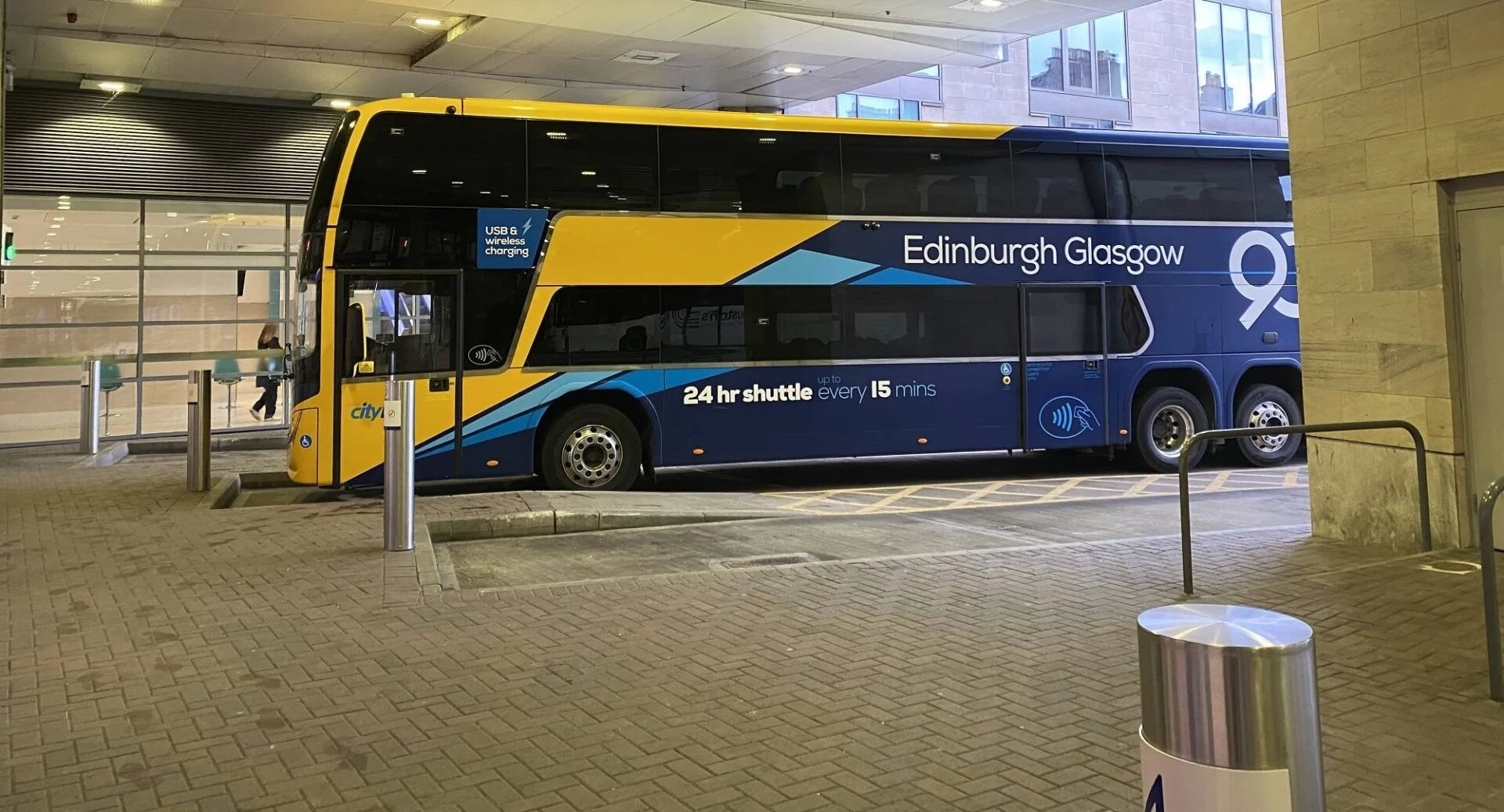 Edinburgh Bus Station Gates J & K