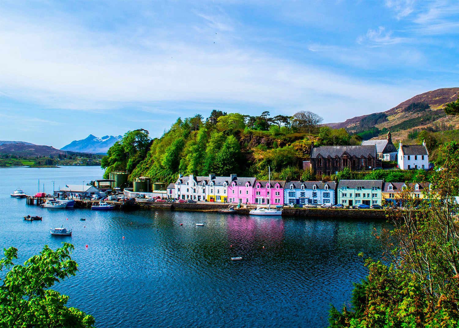 Portree Harbour Viewpoint