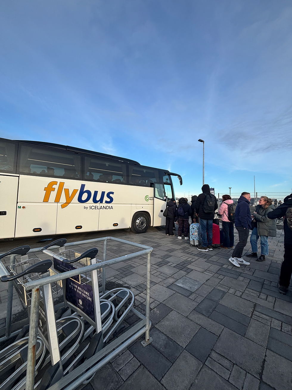 Flybus Coach Boarding Zone