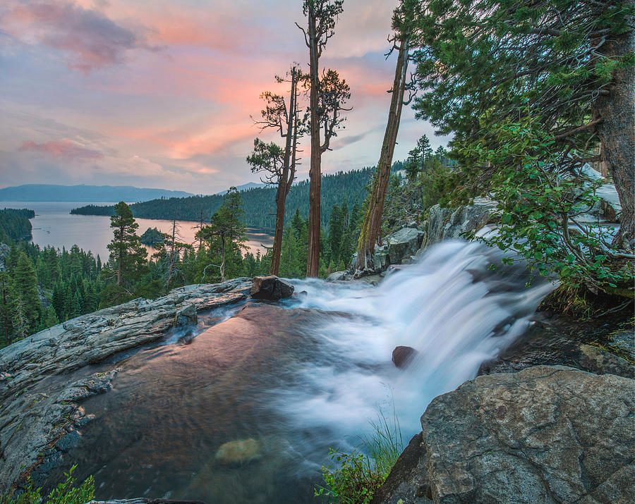 Eagle Falls from the lake