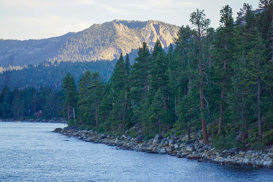 Emerald Bay shoreline edge