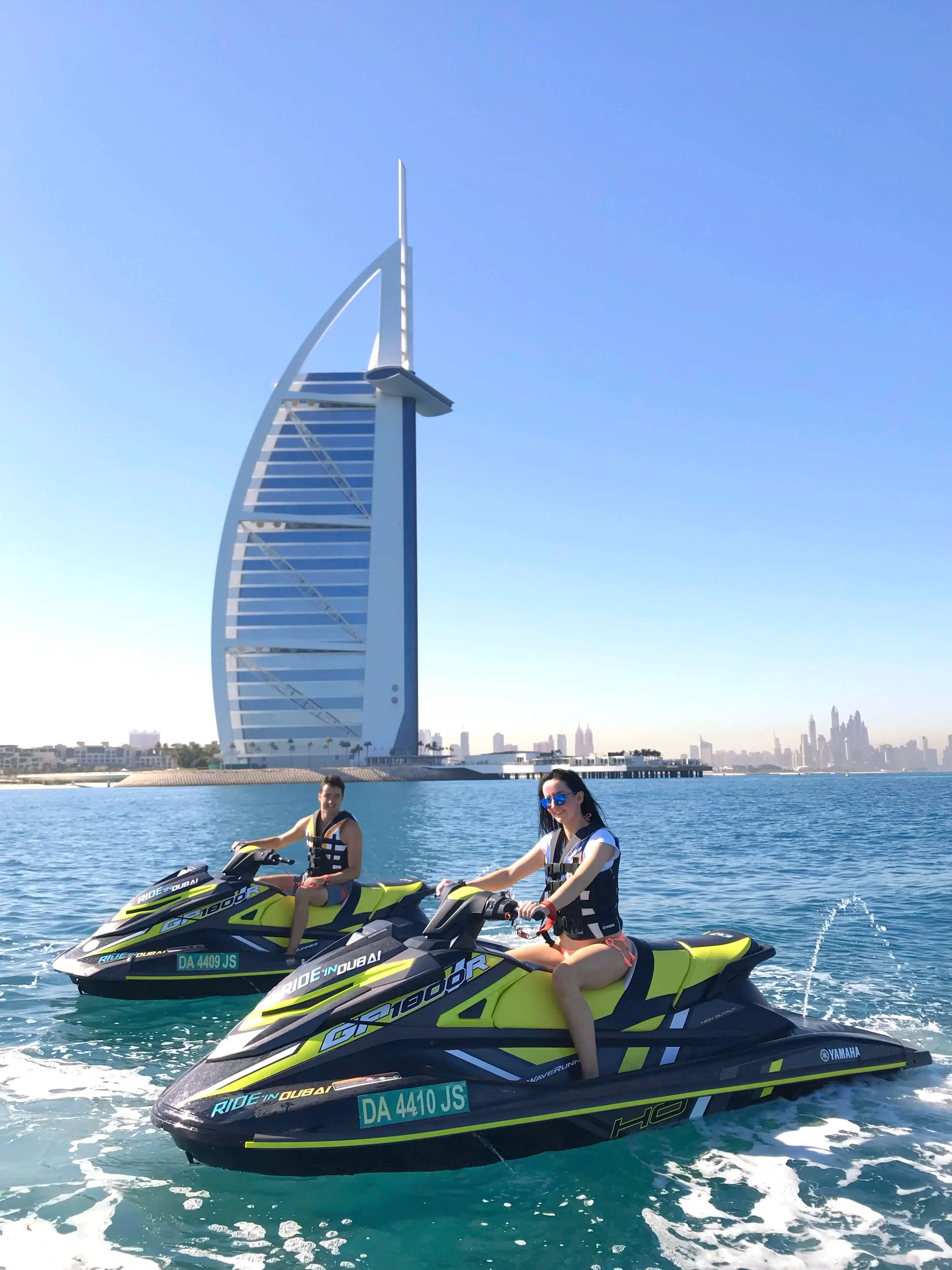Burj Al Arab Open Water Perspective