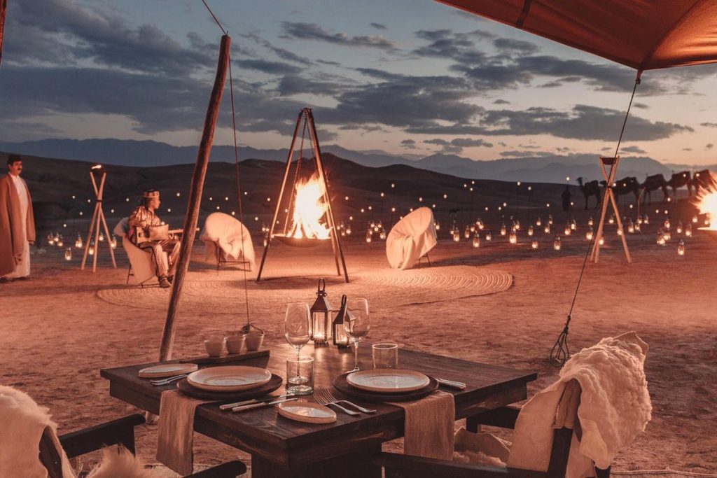 Agafay Stone Desert Dinner