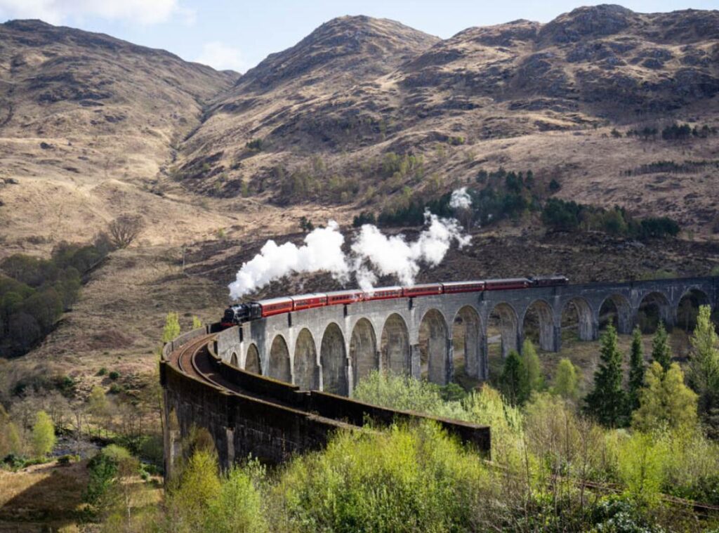 The Jacobite Steam Train