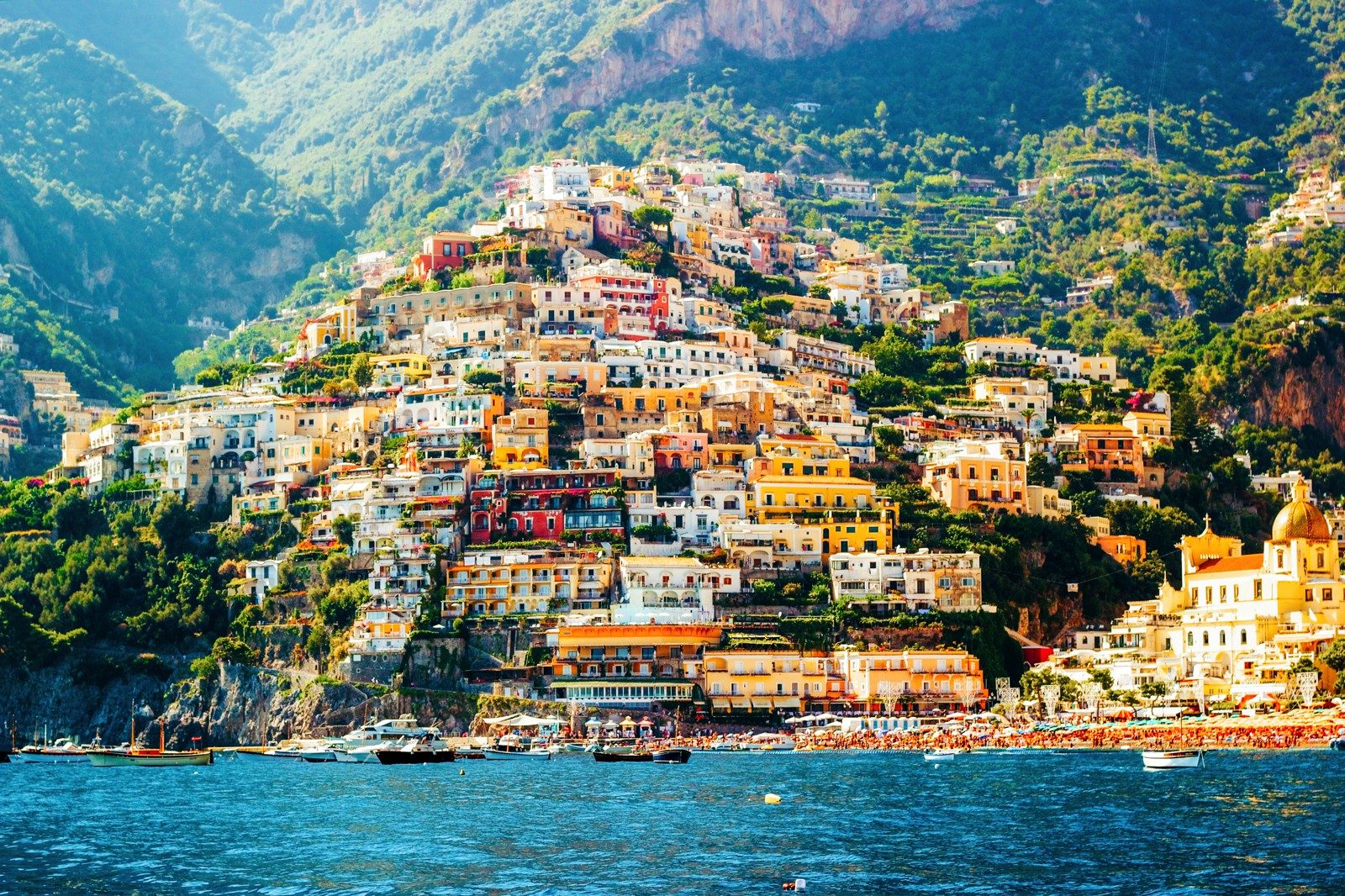 Positano Vertical Skyline