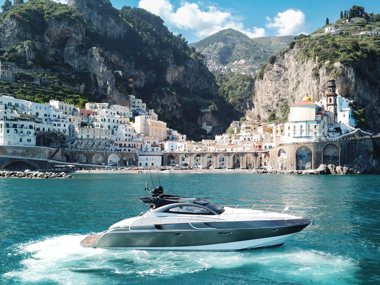 Amalfi Harbor Entrance